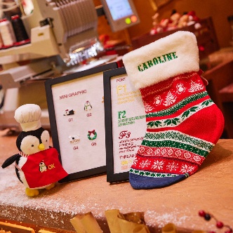 Mrs Claus' Bakery Stocking