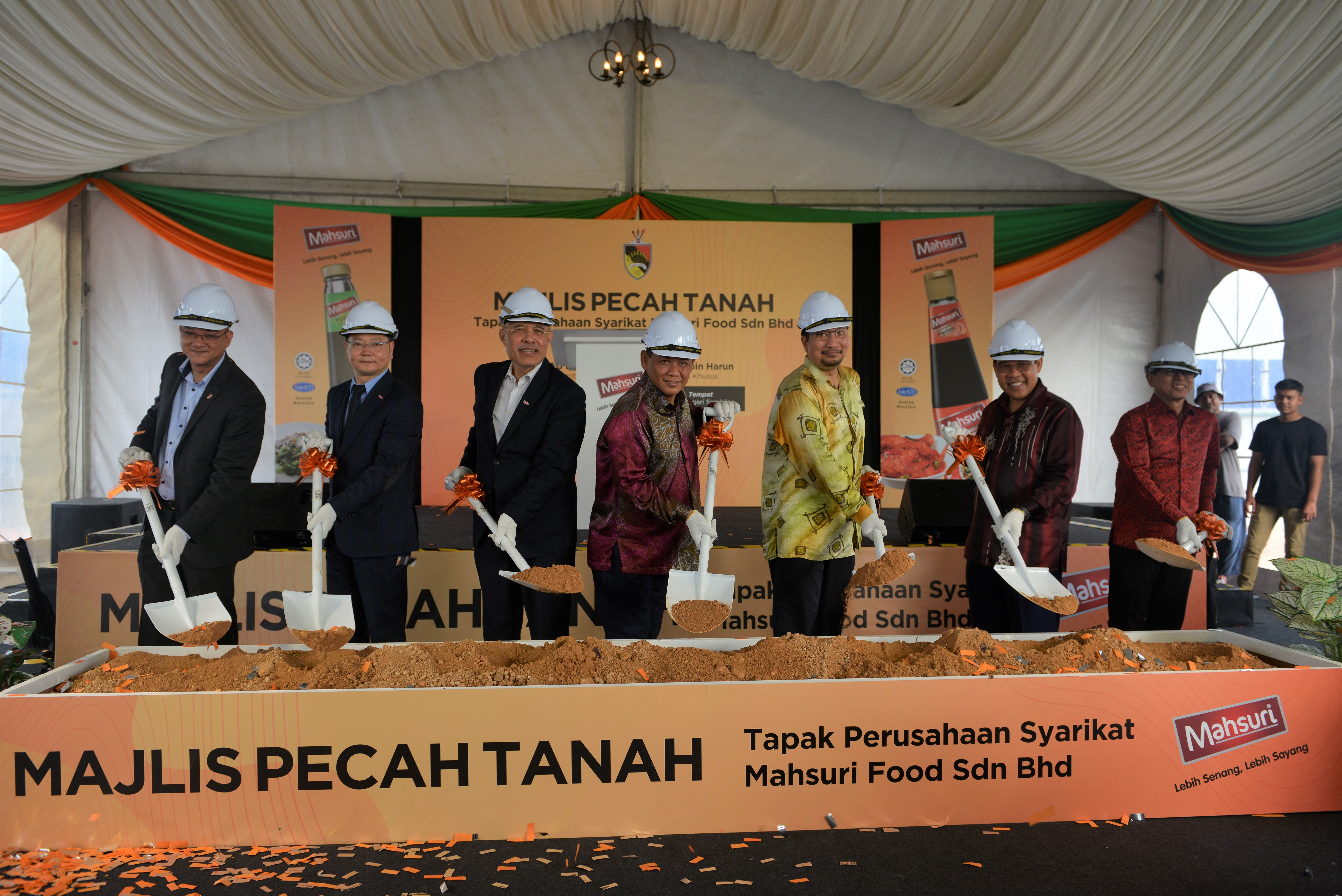Mahsuri Food holds ground breaking ceremony for its new sauce and condiment plant in Malaysia, eyeing to expand its presence to ASEAN region and beyond.