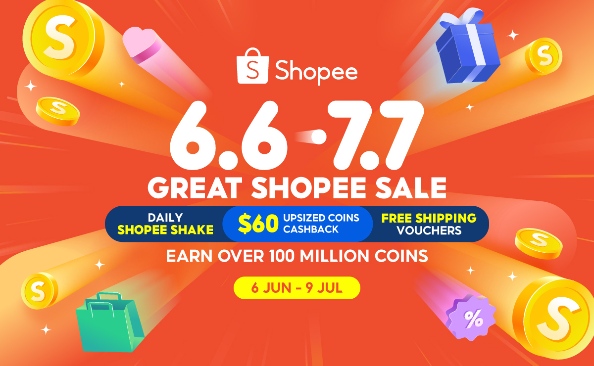 Great Shopee Sale 6.6 - 7.7