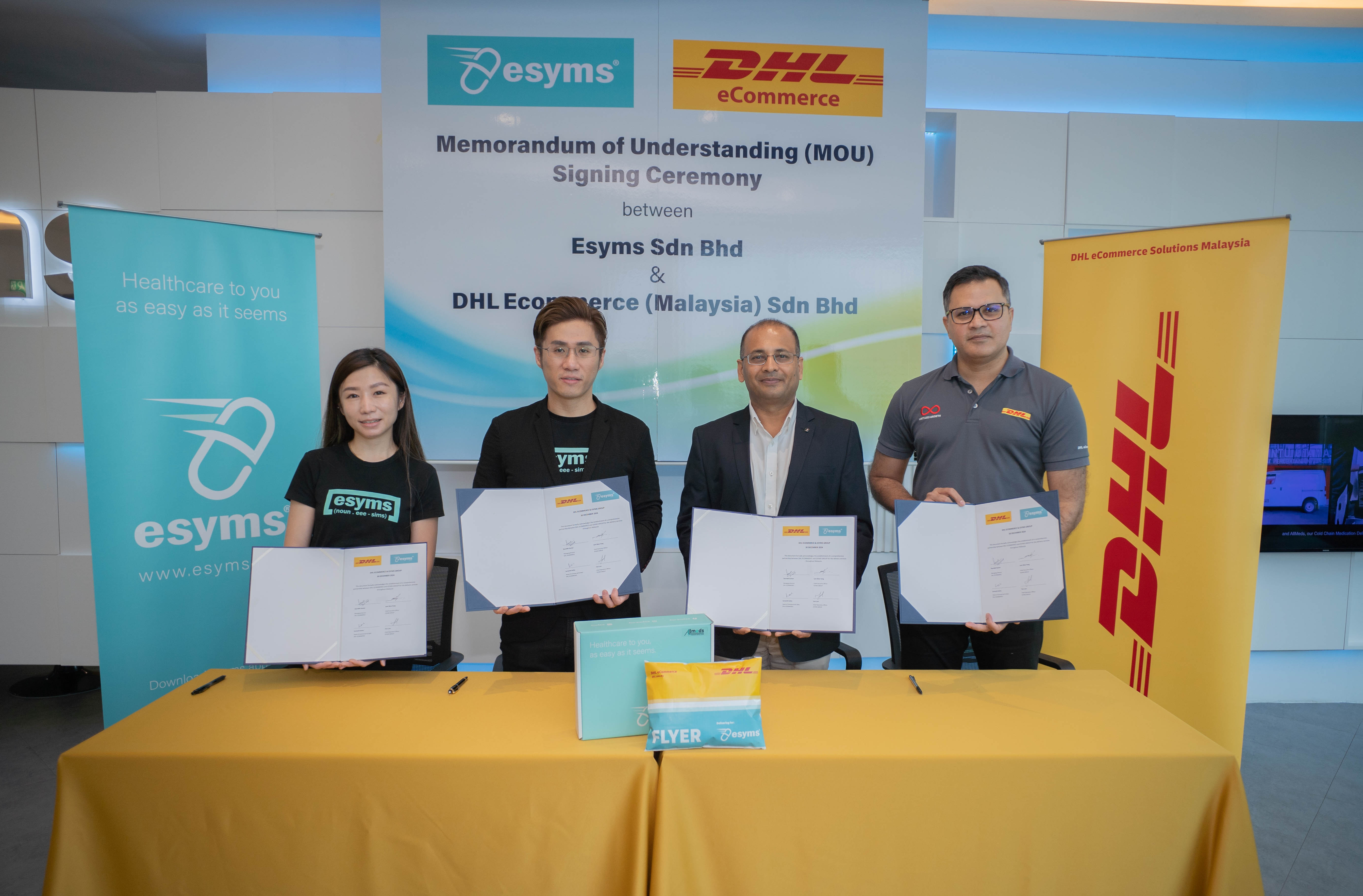 DHL eCommerce and Esyms partner in Malaysia