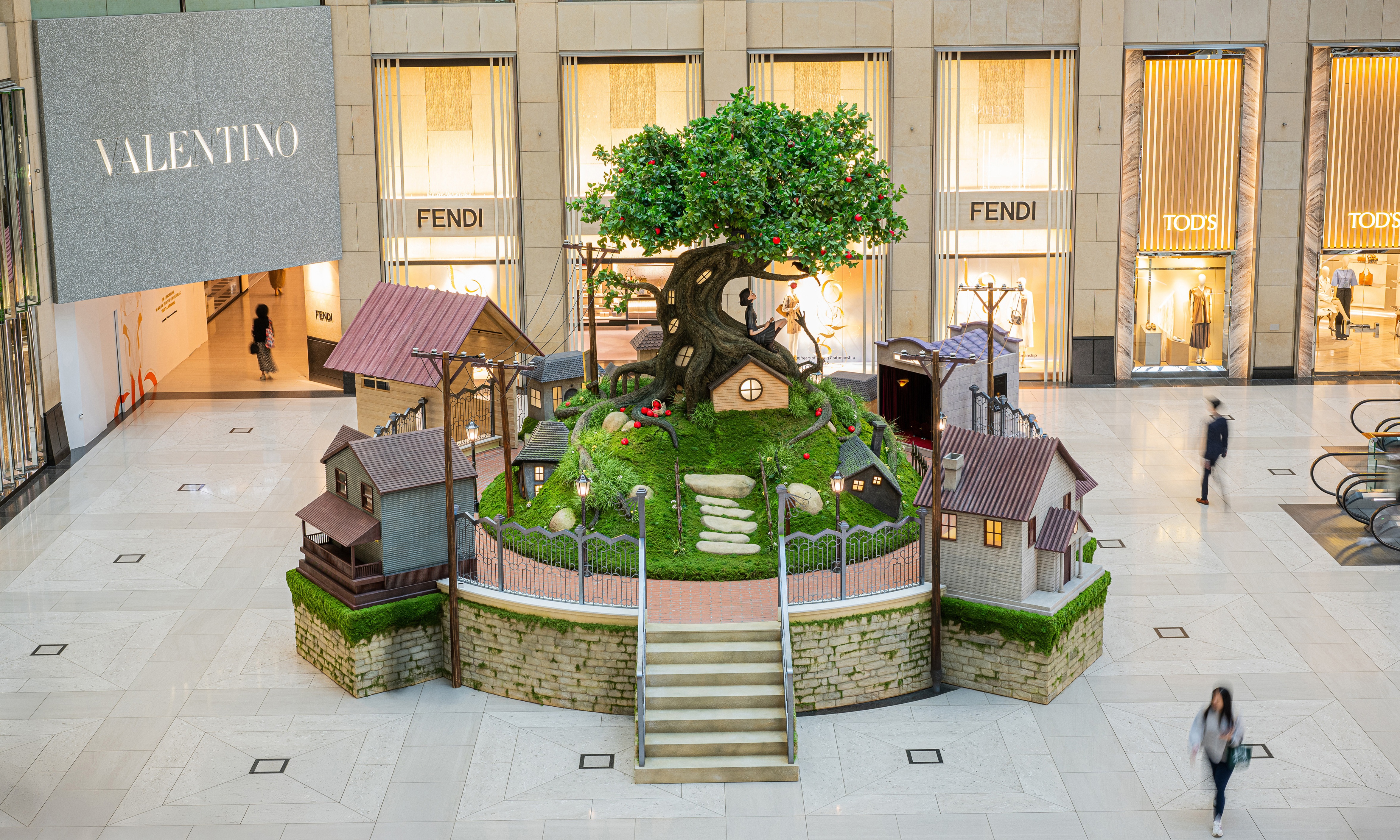 LANDMARK Lauren Tsai Installation Overview landscape