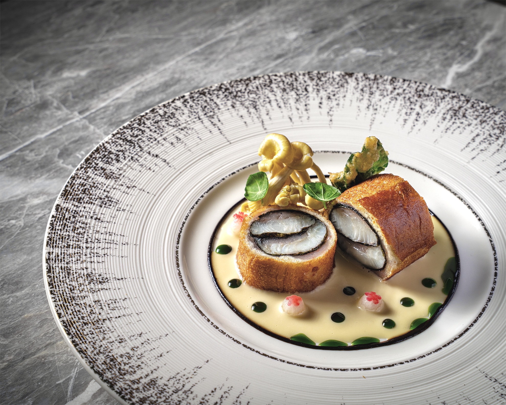 Inspired by the popular Wellington dish, Truffle-Stuffed Dover Sole exemplifies the refinement and versatility of the truffle and is the key component of the Australian Winter Truffle Degustation Menu at The Ritz-Carlton Café.