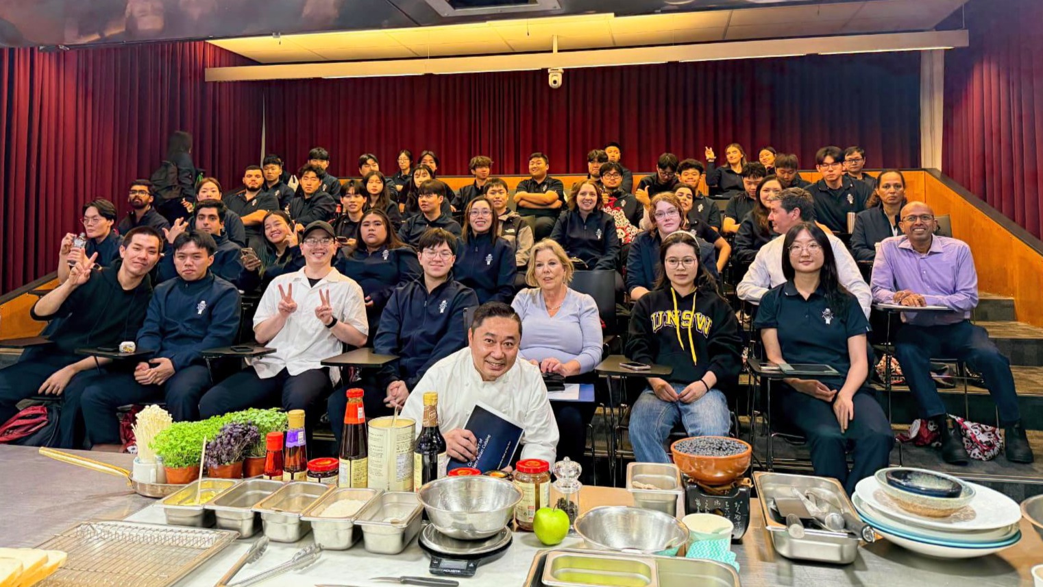 The seminar at Sydney campus of Le Cordon Bleu Australia is successfully concluded.