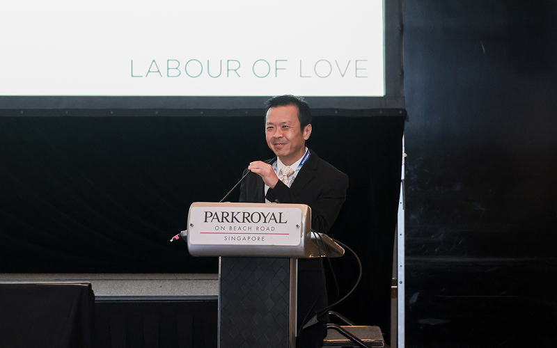 Dr. Terence Tan of Halley Body Slimming Clinic presented